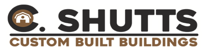 Shutts Custom Buildings, Sheds, Horsebarns and more Logo
